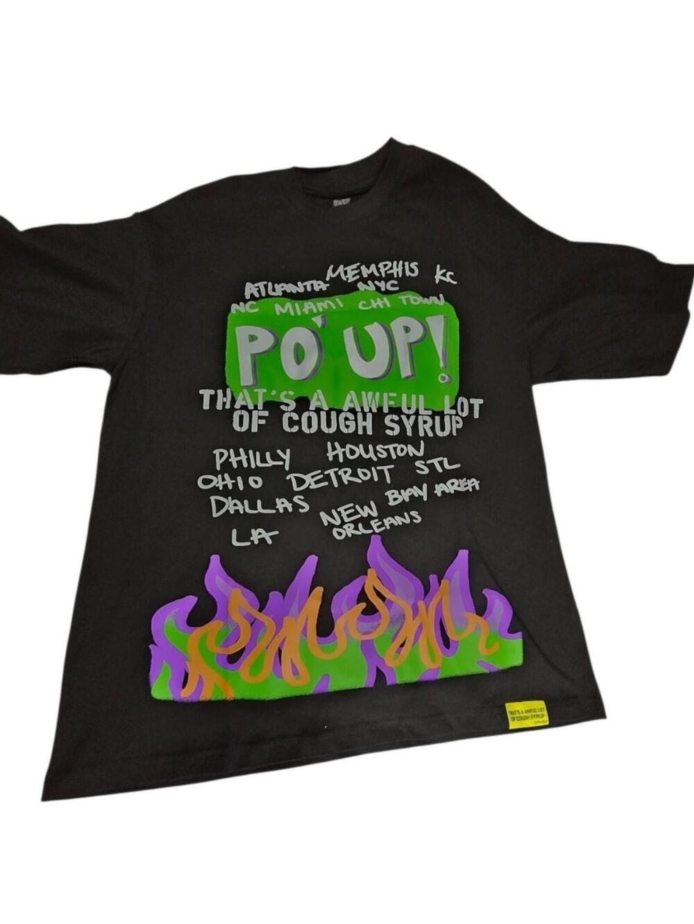 That's A Awful Lot Of Cough Syrup By Desto Dubb T-Shirt Men's Large